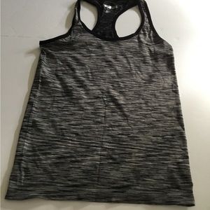 Racerback tank top. Gray. S. Forever21